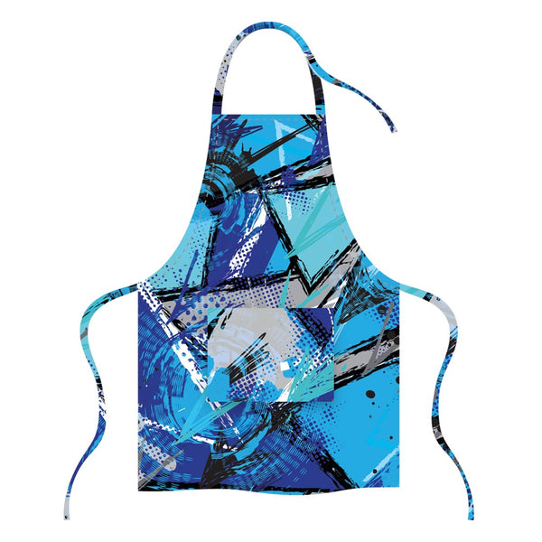 Microfibre Printed Apron - Triangle Glass